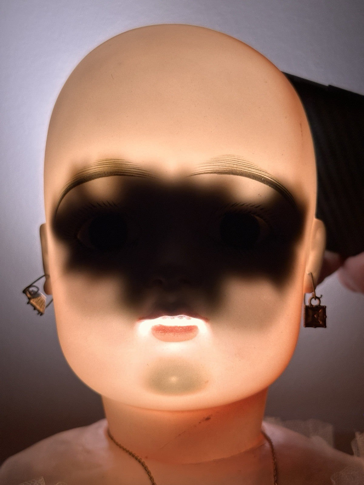 Large Antique French 29” Francis Gaultier Scroll Mark Bisque Head Bebe Doll