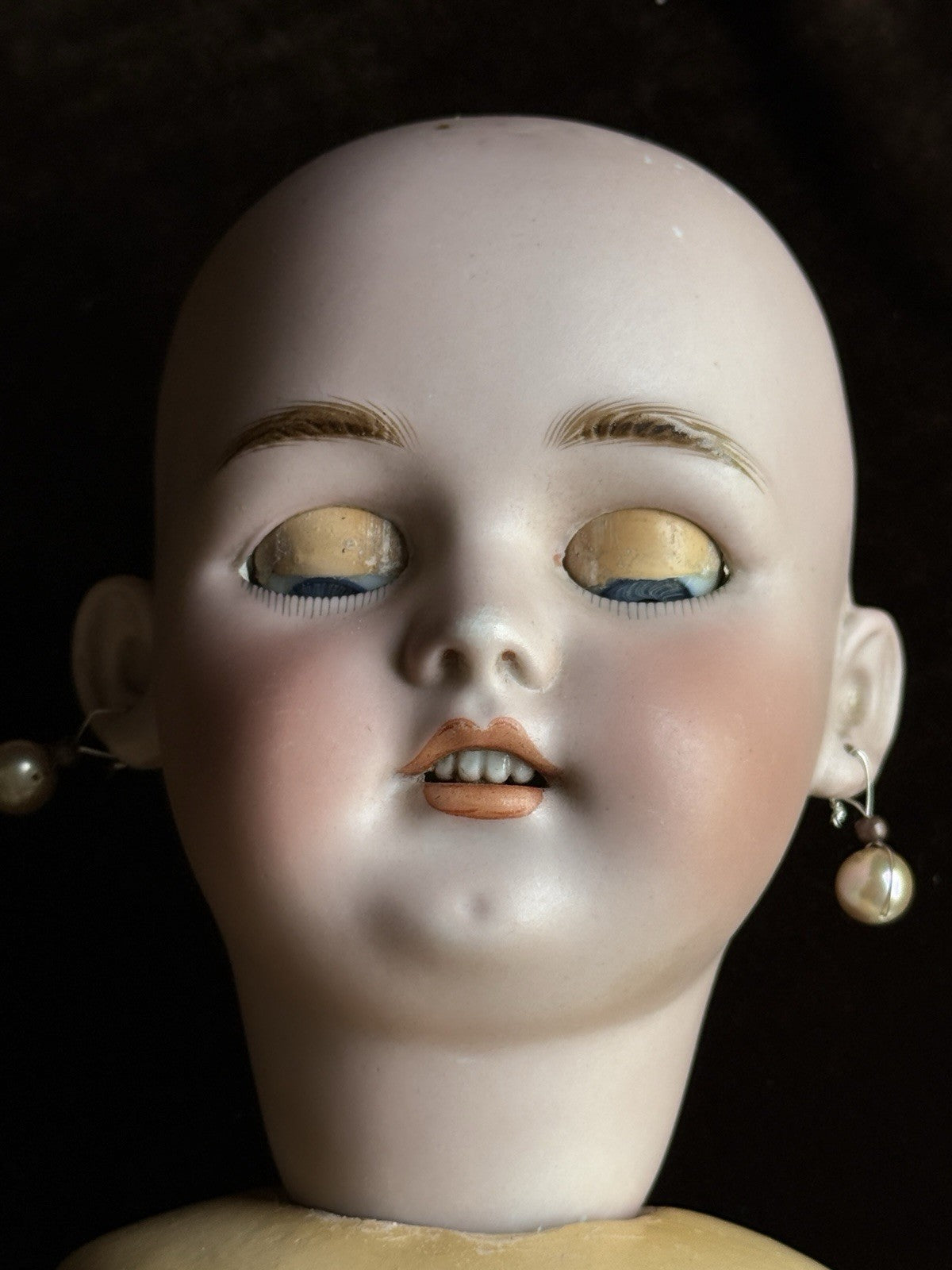 Antique German 22” Simon Halbig Dep 1079 Bisque Head Doll