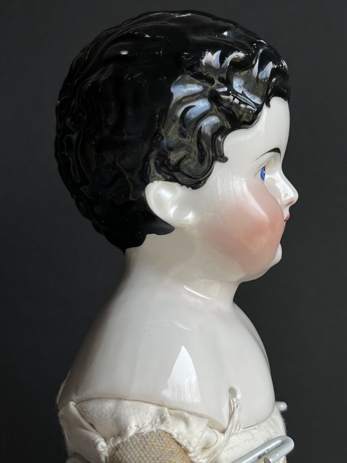 Antique German 22” ABG Alt Beck Gottschalk 784 Exposed Ears China Boy Doll