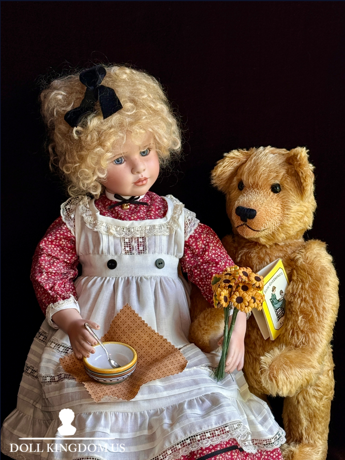 OOAK Artist Emily Garthright Goldilocks Doll in Box with Tag/Certificate