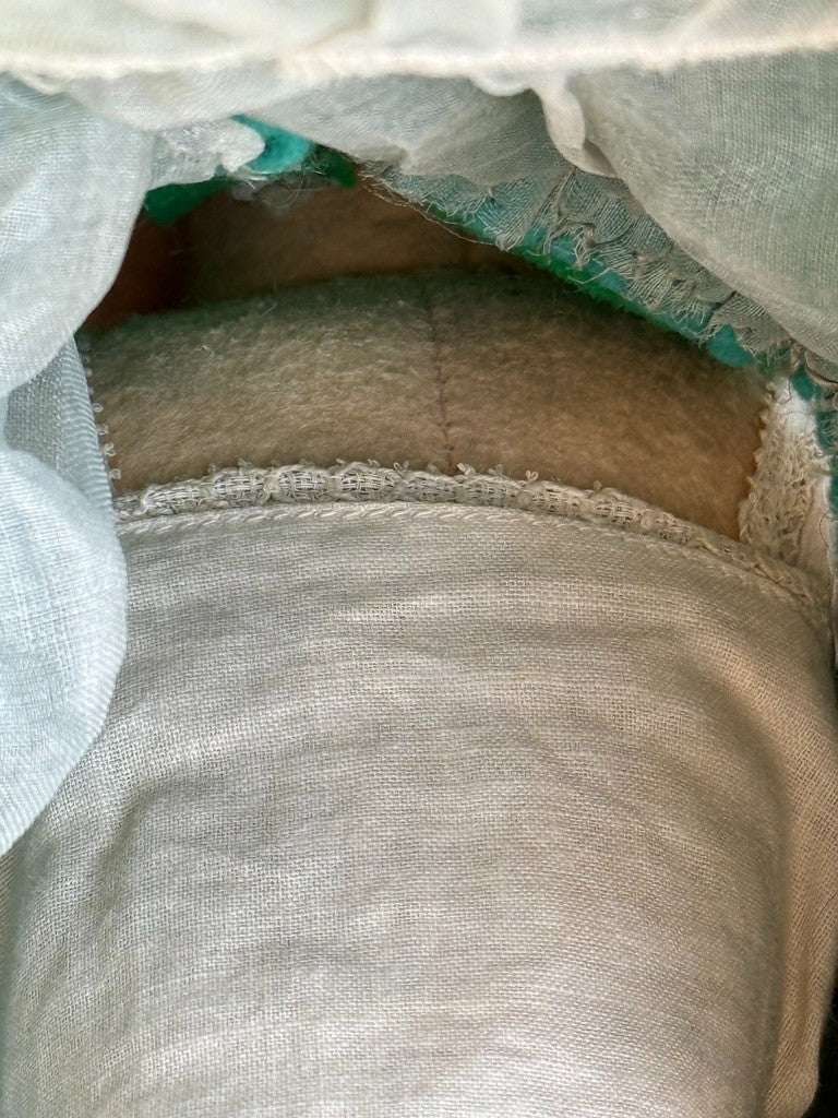 Vintage Italian 13” Lenci 70 (?) Felt Cloth Character Girl Doll