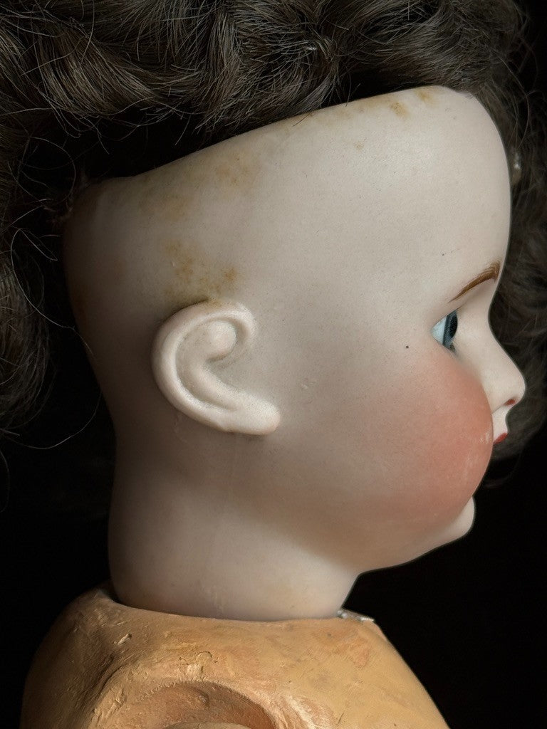 Antique French 19” SFBJ 60 Bisque Head Doll