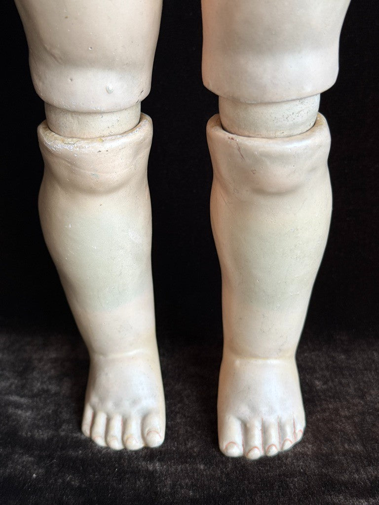 Antique German 21" Alt Beck Gottschalck 136 Bisque Head Doll