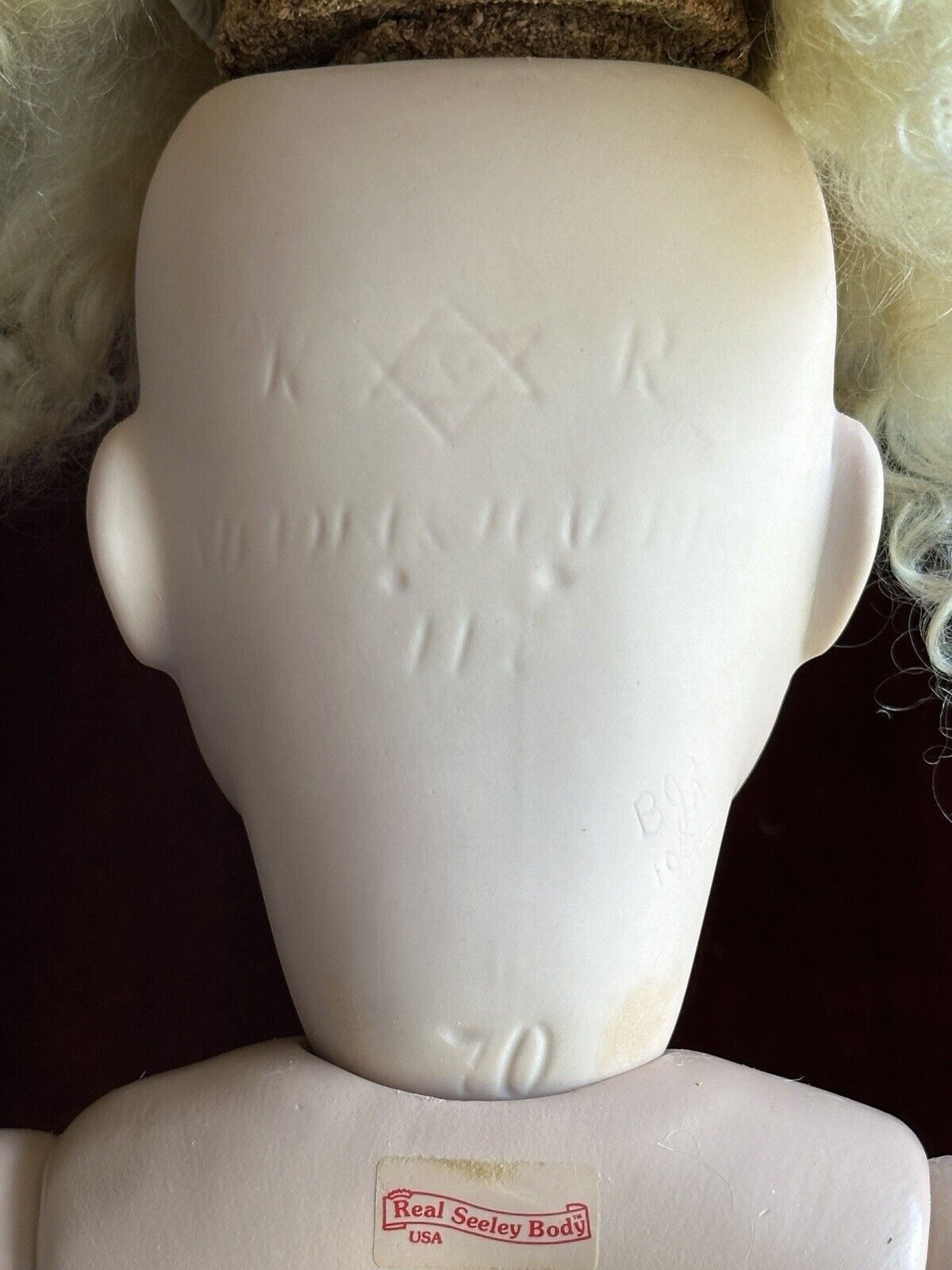 Porcelain 23” Reproduction of Antique Kammer Reinhardt 117 Mein Liebling Doll