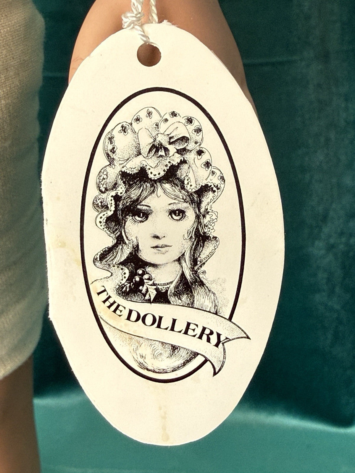 Vintage 1990’s Original Porcelain 20” Doll “Lin” By Grossle-Schmidt LE 300