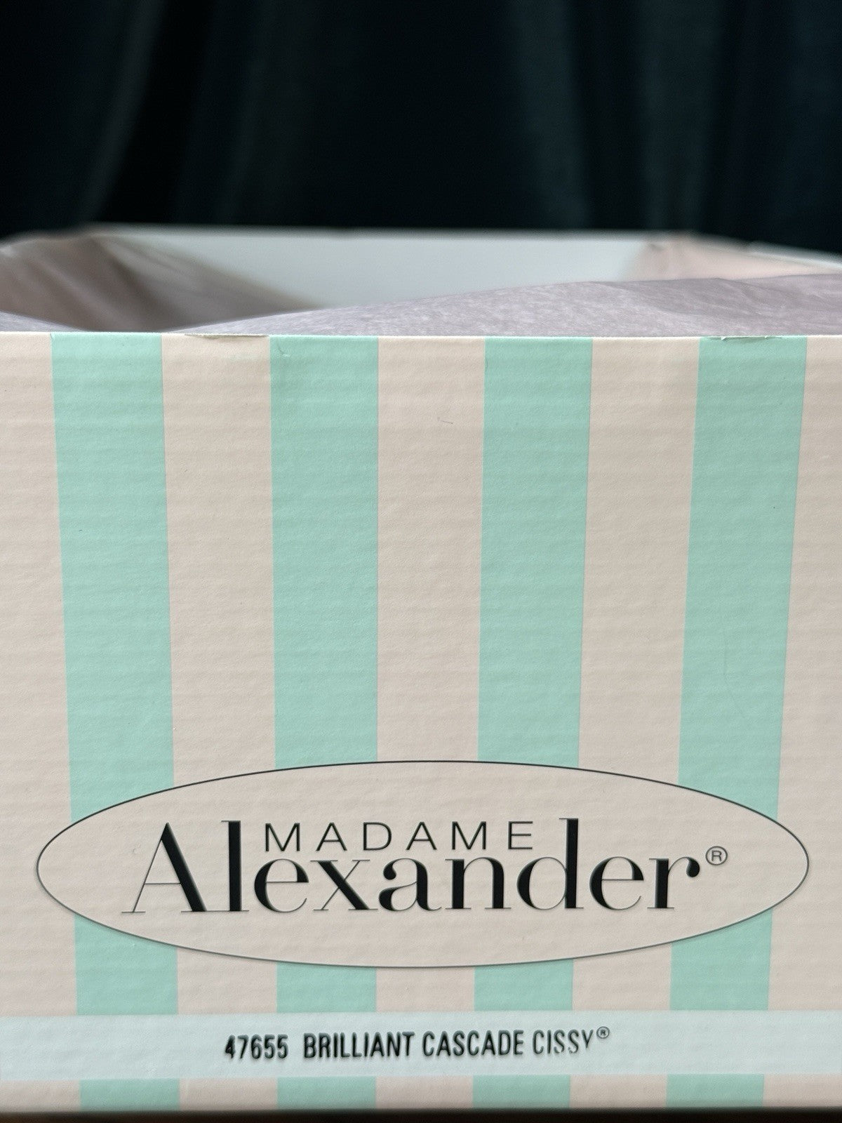 Madame Alexander Brilliant Cascade Cissy Doll LE 150 Box/COA/Tag No Outfit