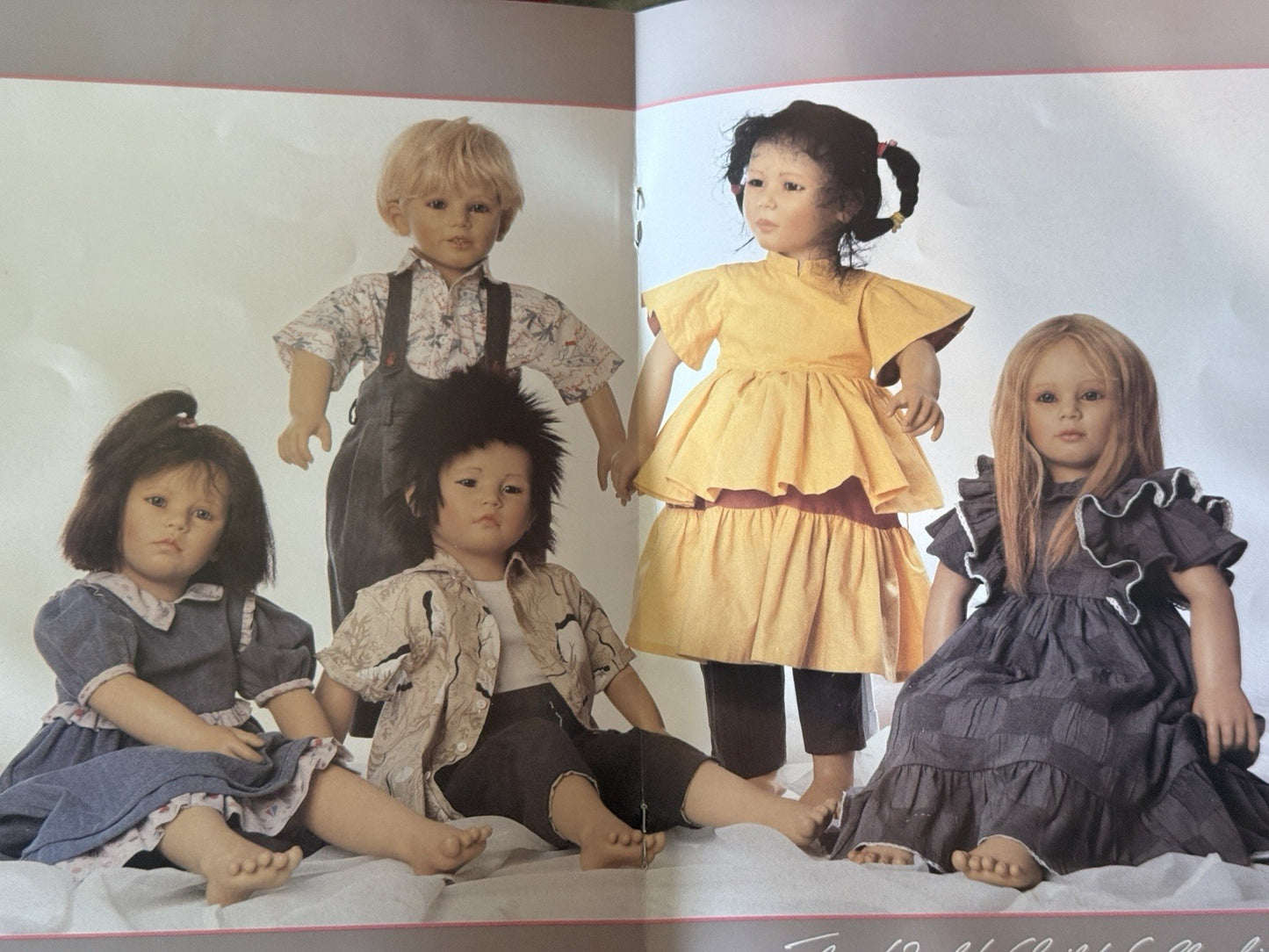 Vinyl 1988 World Child Collection Annette Himstedt 31” Doll “Kasimir” Box/Tag