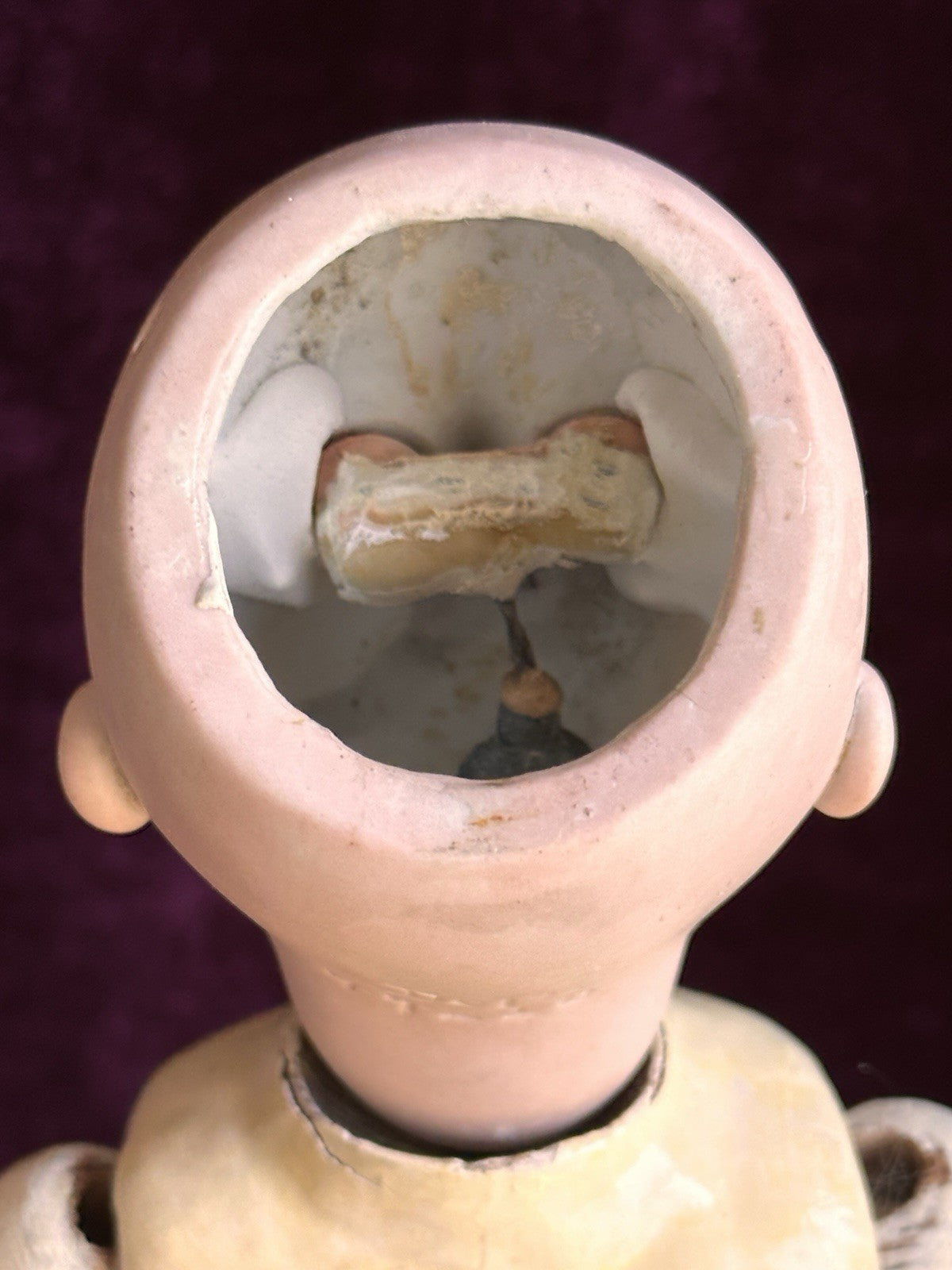 Antique German 15” Gebruder Kuchelnanz 44 DEP Bisque Head Doll