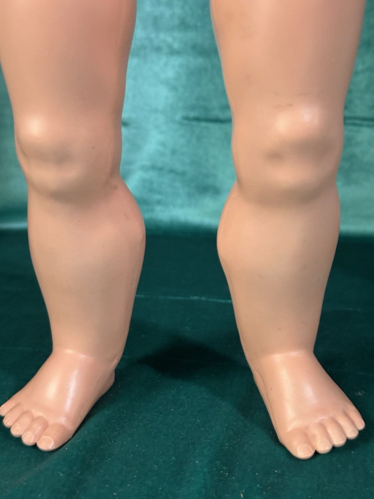 Antique German Koenig Wernicke Celluloid Flirty Eyes 18” Doll Original (?) Box