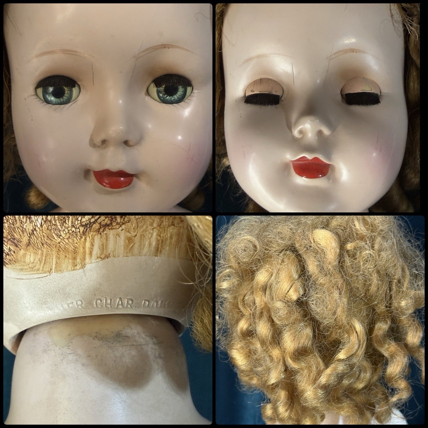 Lot Of 5 Vintage American Character Plastic 14”-23” Dolls For Project/Repair