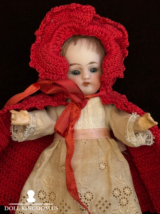 Antique German 6.5" Simon & Halbig Kammer & Reinhardt Bisque Head Doll