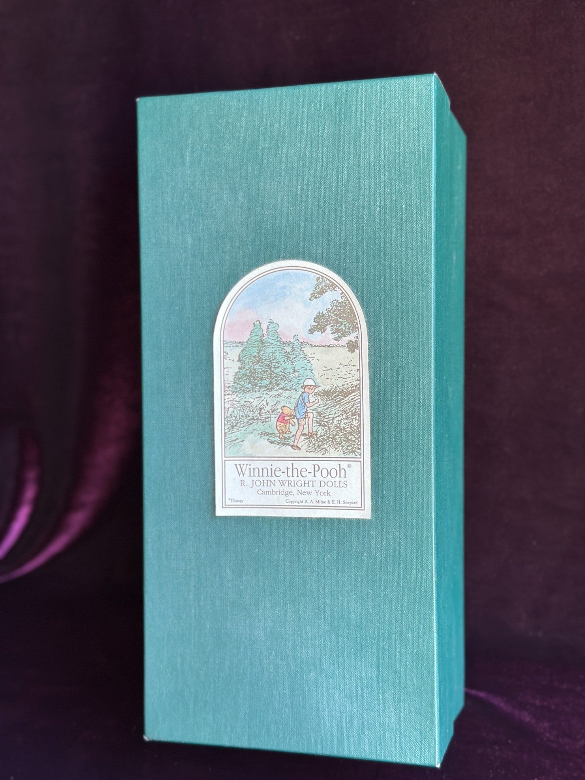 John Wright Christopher Robin Winnie the Pooh Pocket Series Felt Doll LE 3500