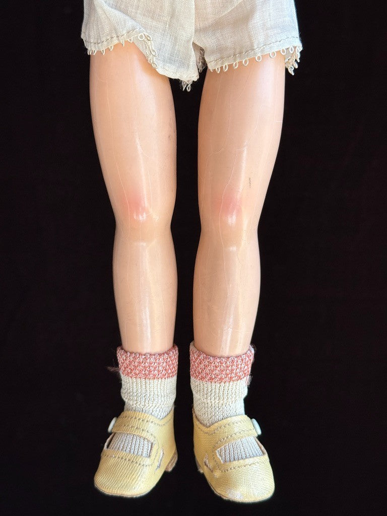 Vintage Effanbee 14" Composition Suzanne Doll with Original Tag