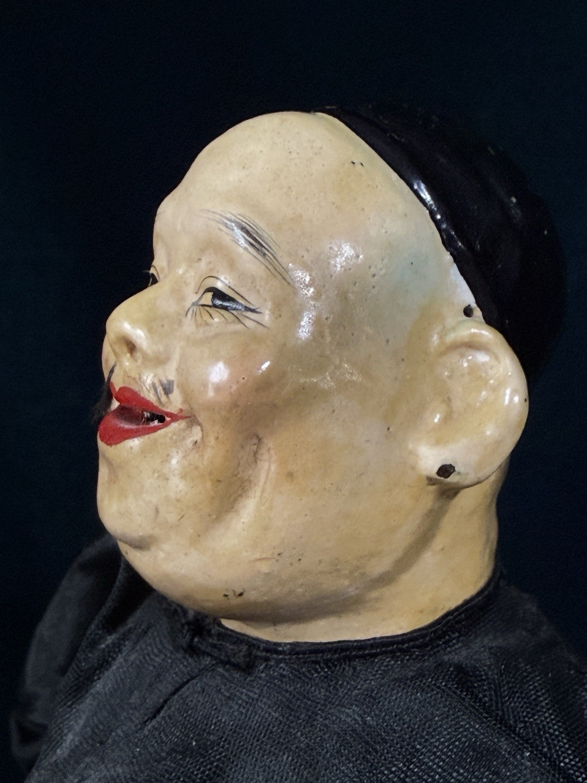 Lot Of 2 Vintage Composition 11.5” Dolls “Chinese Merchant Mr Foo And His Wife”