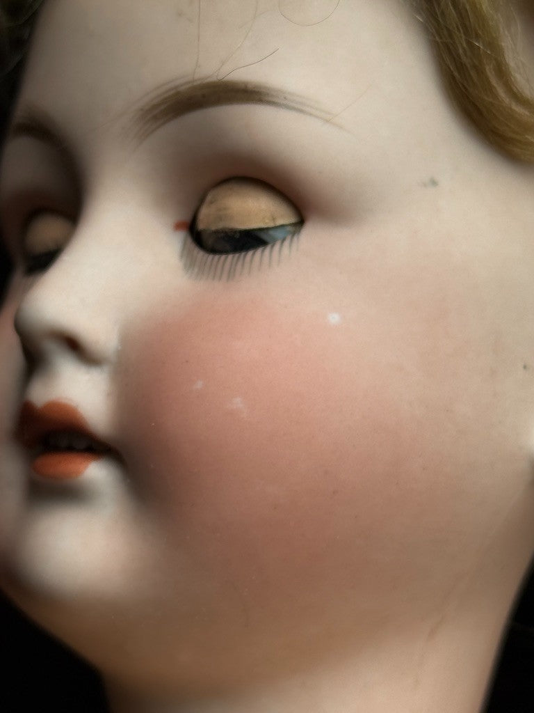 Antique German 18” Gebrüder Ohlhaver Revalo 10727 Bisque Head Doll