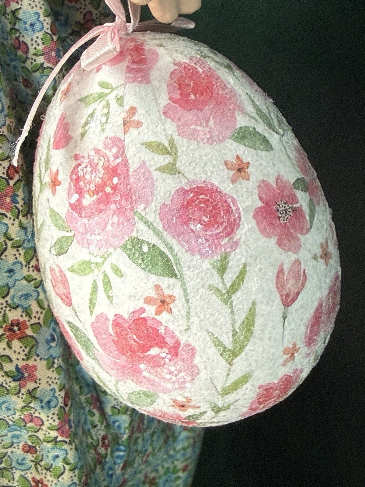 Antique German Paper Mache 24” Doll with Glass Eyes