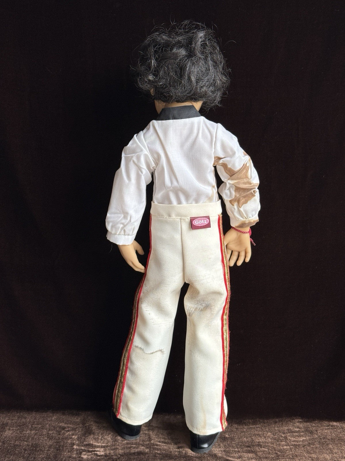 Collectible 21” Gotz All Vinyl Ludwig Boy Doll with Tag/Certificate LE 2000