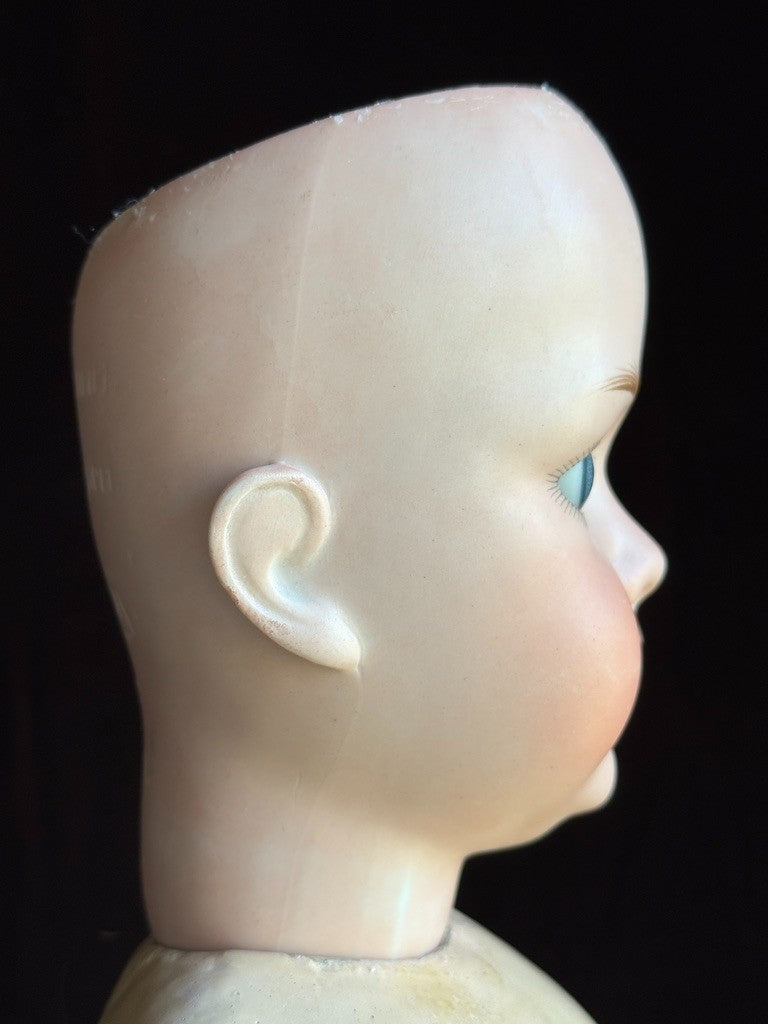 Antique German 24” C.M. Bergmann Waltershausen 1916 Bisque Head Doll