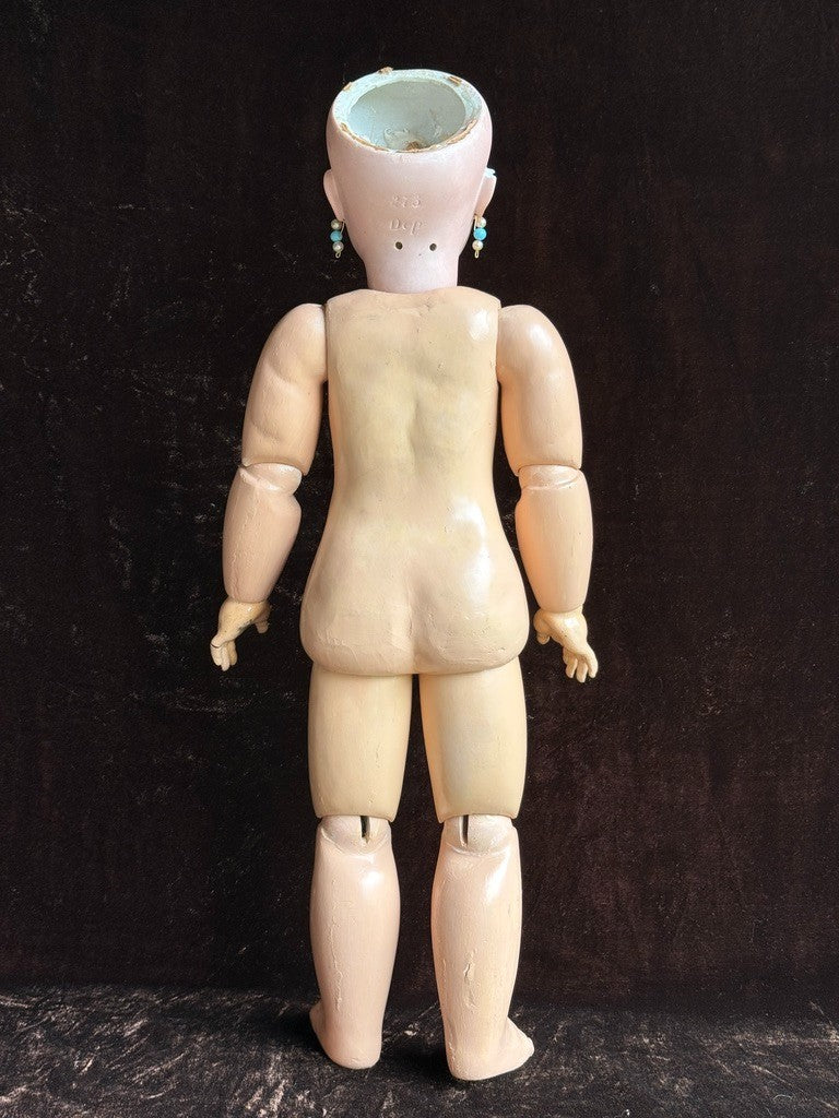 Rare Antique German 22” Bahr & Proschild 273 Bisque Head Doll