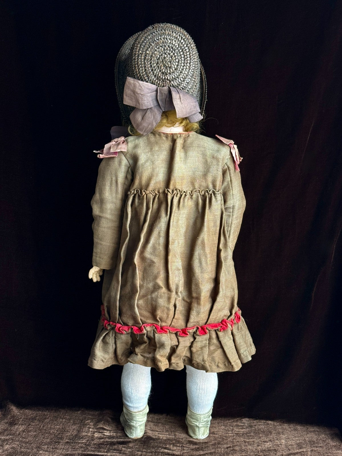 Antique German 29” Simon Halbig Heinrich  Handwerck Bisque Head Doll