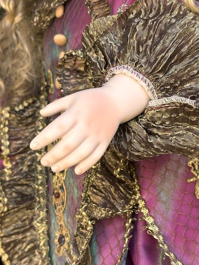 Large Mary Benner 30" Porcelain Repro of French Bru Jne Claudine Doll LE 400