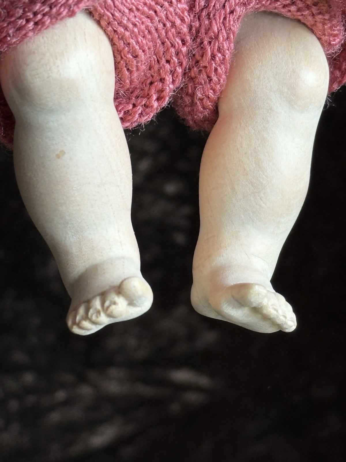 Collectible Erika Catellani 6” Carved Wooden Baby Doll LE 25