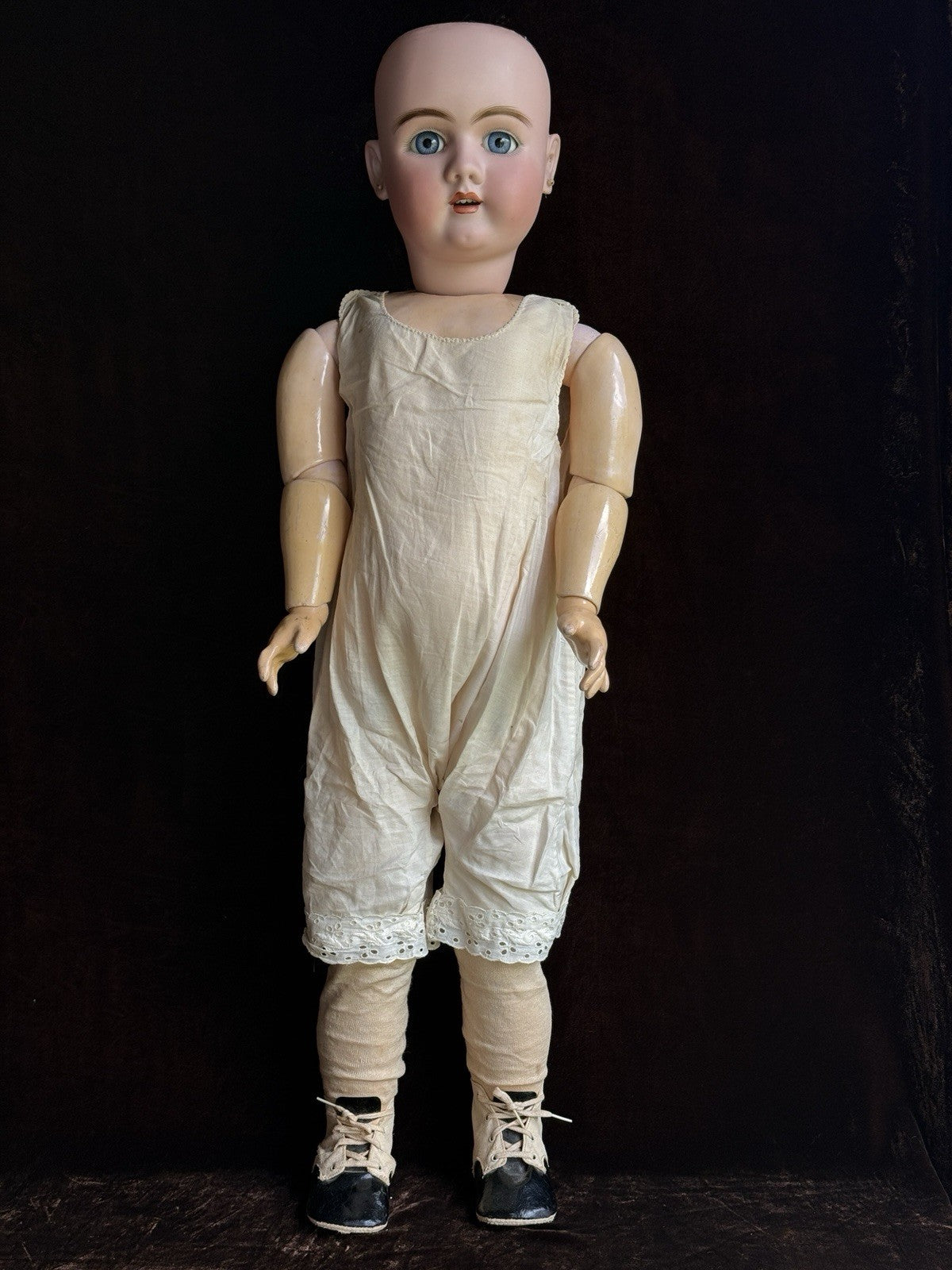 Antique German 30” Heinrich Handwerck 109 Bisque Head Doll