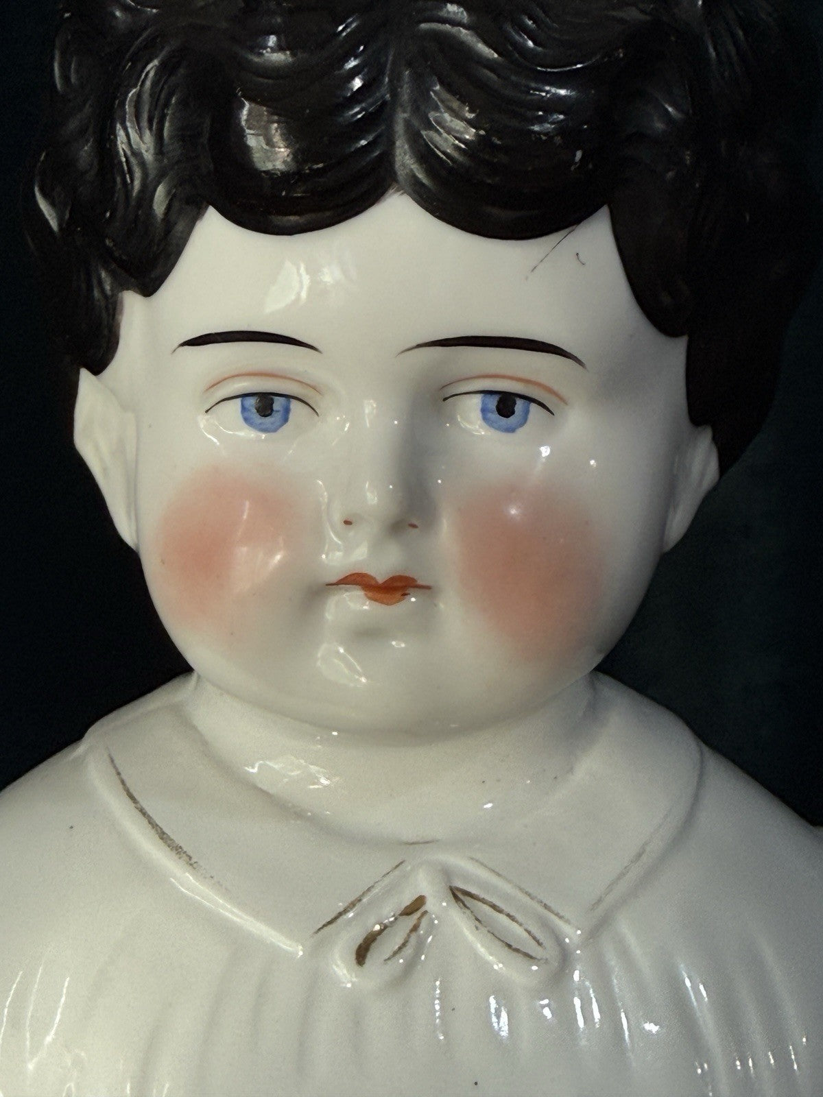 Antique German 21" Hertwig Pet Name “Marion” China Head Doll