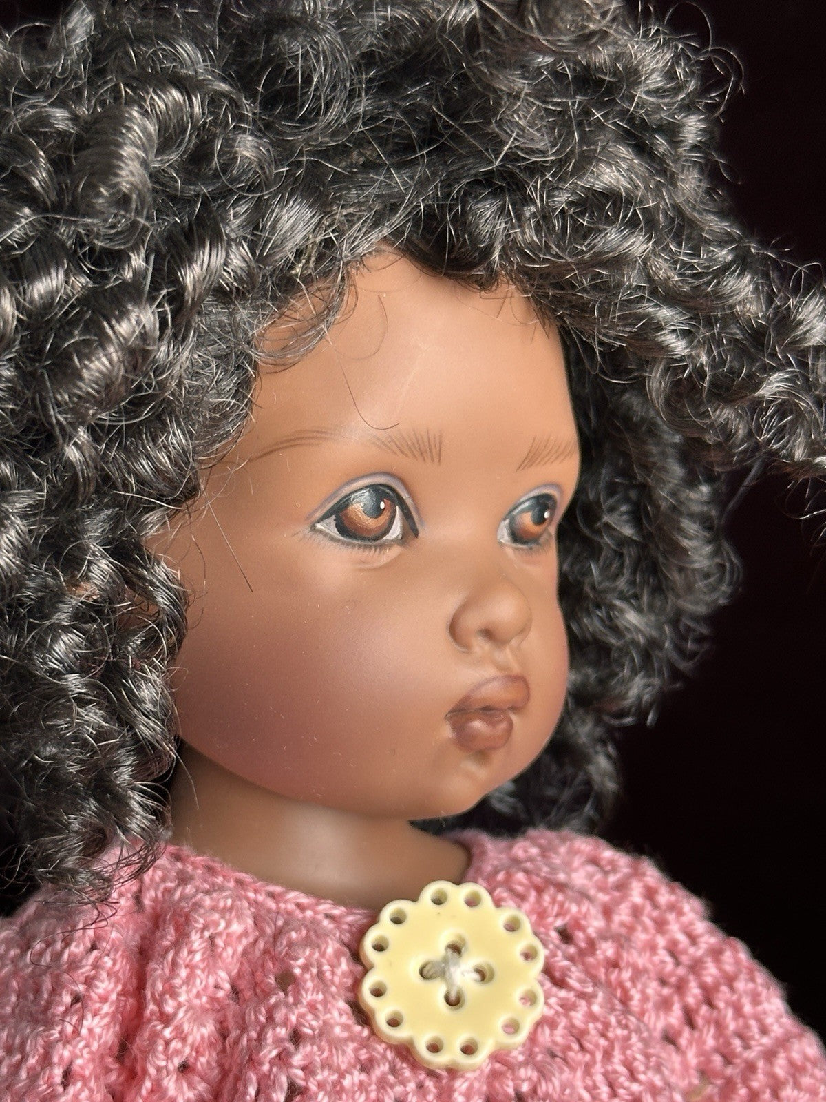 Helen Kish 10.5” Vinyl Bitty Bethany Dark Complexion African American Doll