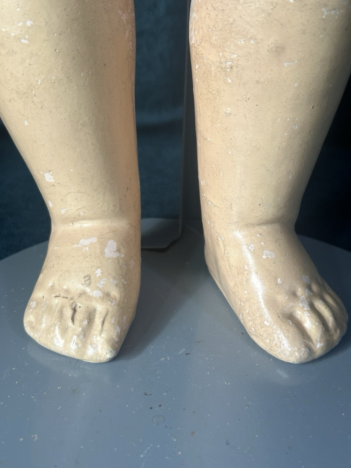Antique German C.M. Bergmann Bisque Head 22” Doll