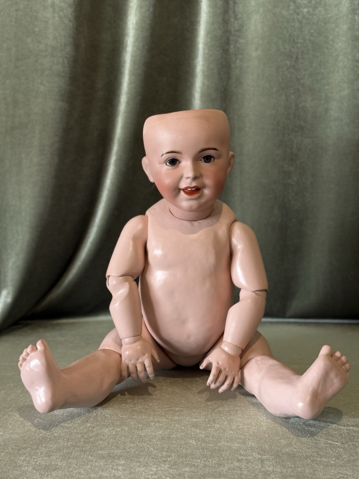 LARGE 26” French SFBJ 236 Laughing Jumeau Character Bisque Toddler Doll