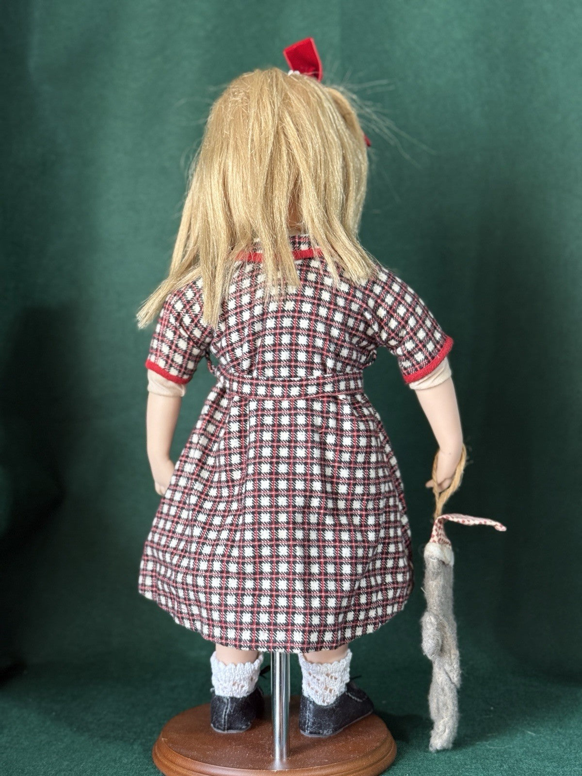 Vintage 1964 Lonely Lisa “Big Sad Eyes” Doll By Royal Doll Co 19" Redressed