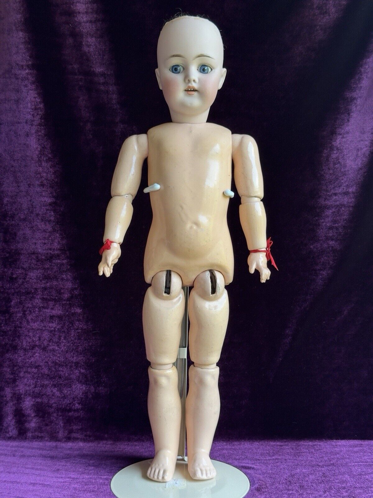 Antique German 20” Kestner 168 Bisque Head Gipsy Doll