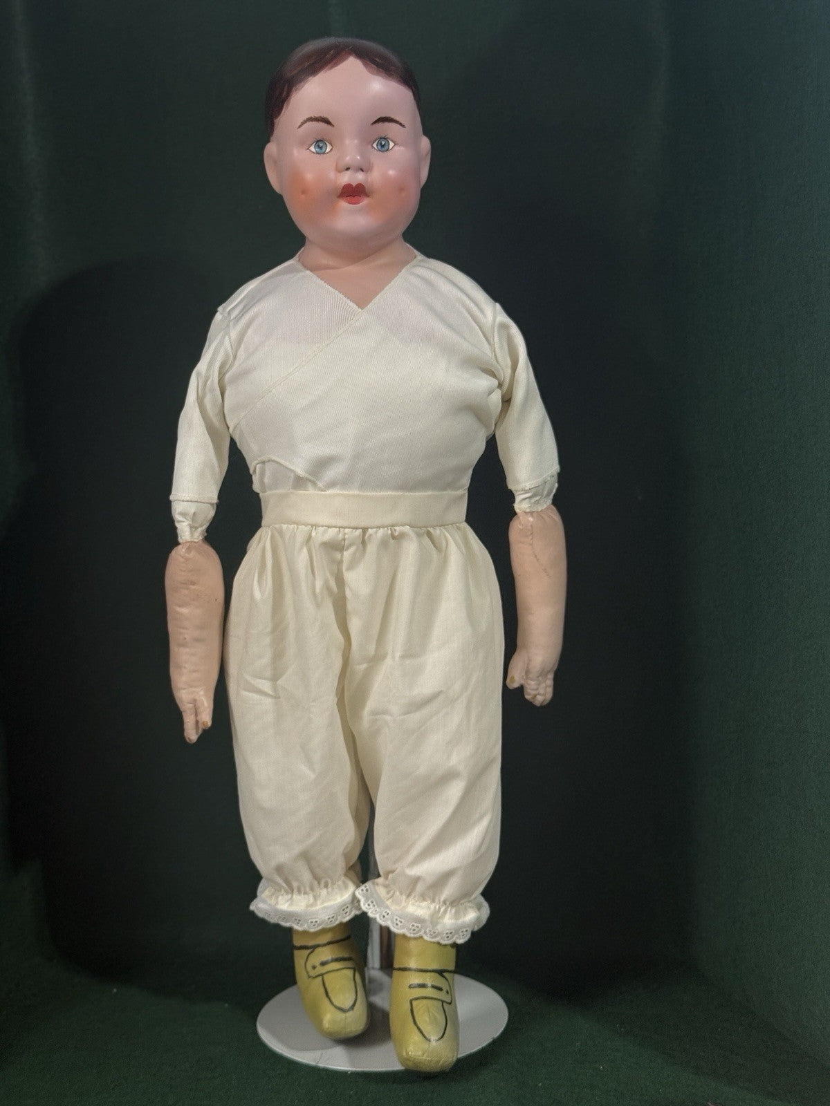 Reproduction Of Antique Ella Smith “Alabama Baby” 28” Cloth Doll