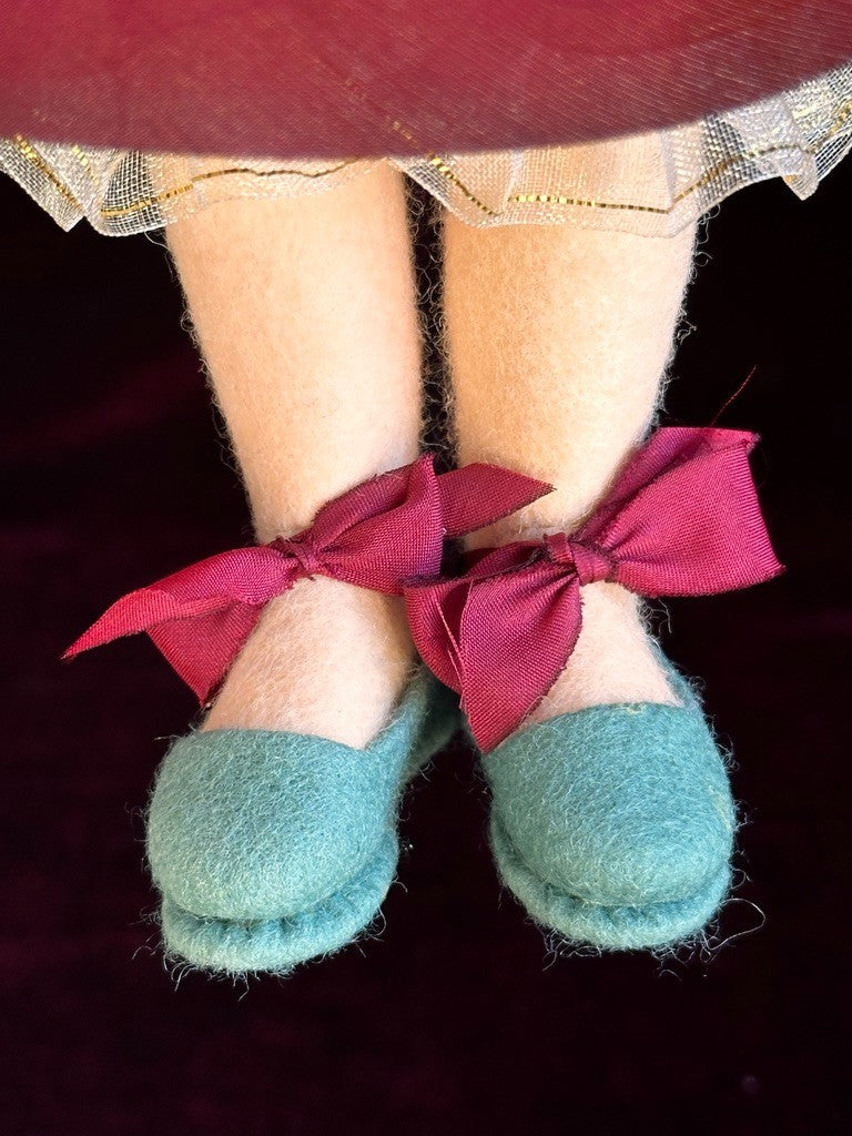 Collectible 12” John Wright Le Bal Masque Musette UFDC Candy Container Doll