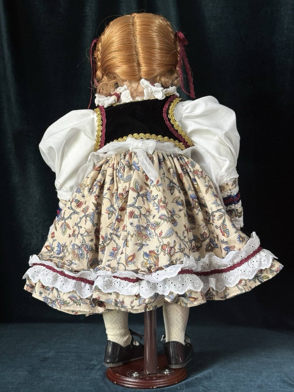 Artist Reproduction Of “Little Swiss Heidi” Rosemarie Kunz Mold 20” Doll