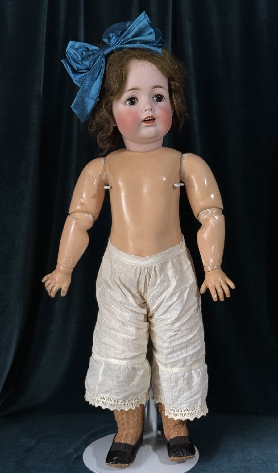 Antique 1890’s German 26” JDK Kestner 260 Toddler Doll French  Bebe Jumeau Body