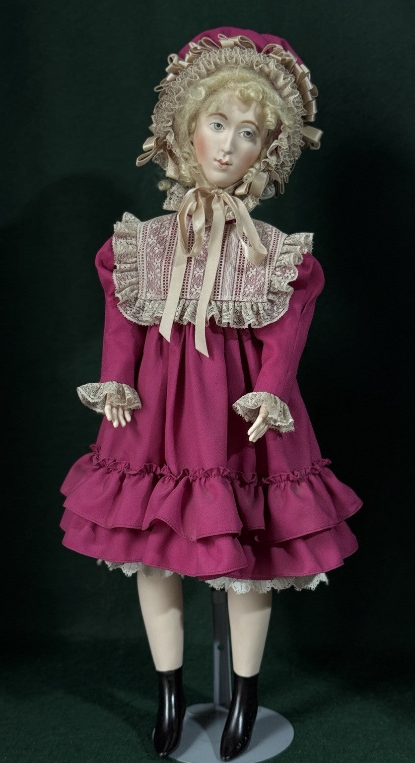 Artist “Lady Marion” Mold Porcelain 21” Doll by Betty Bailey Originals