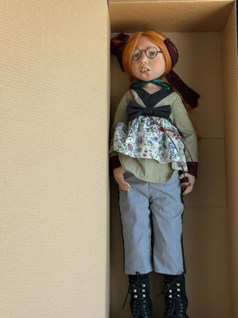 Rare Large Lifelike Zwergnase 29.5” Vinyl Heikedine Doll 2018 LE 75 Box and Tag