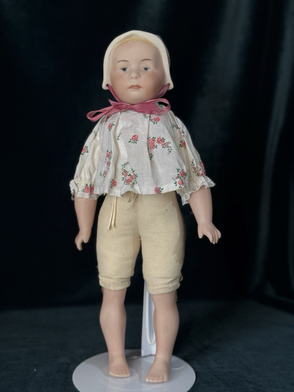 Reproduction Of Antique Gebruder Heubach “Baby Stuart” Character 12” Doll