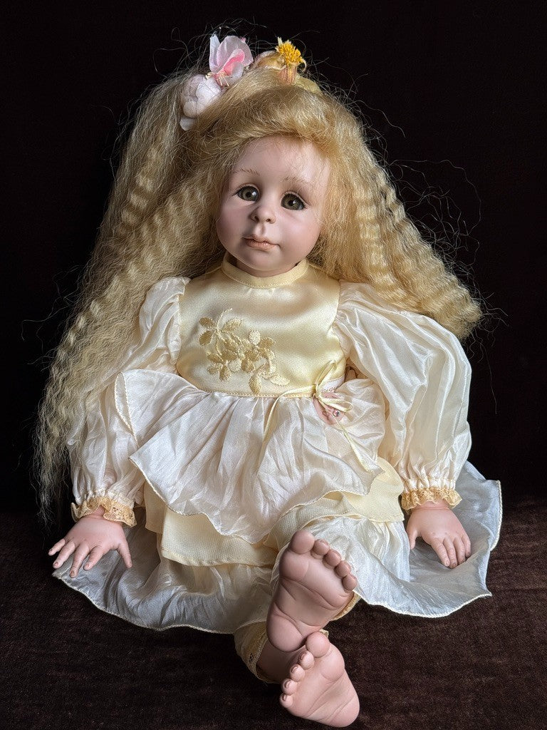 OOAK 21” GSR Elf Dimfy Porcelain Doll Gerda Schaarman-Rijsdijk LE 10