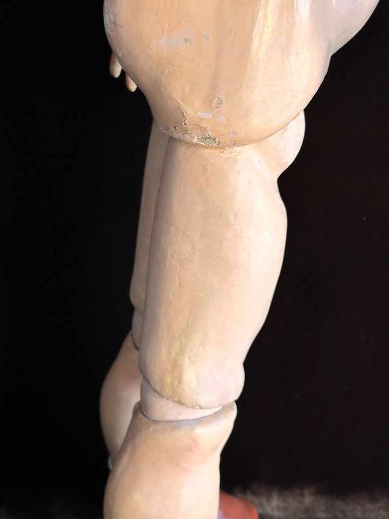 Antique German 30” Simon Halbig Heinrich  Handwerck Bisque Head Doll