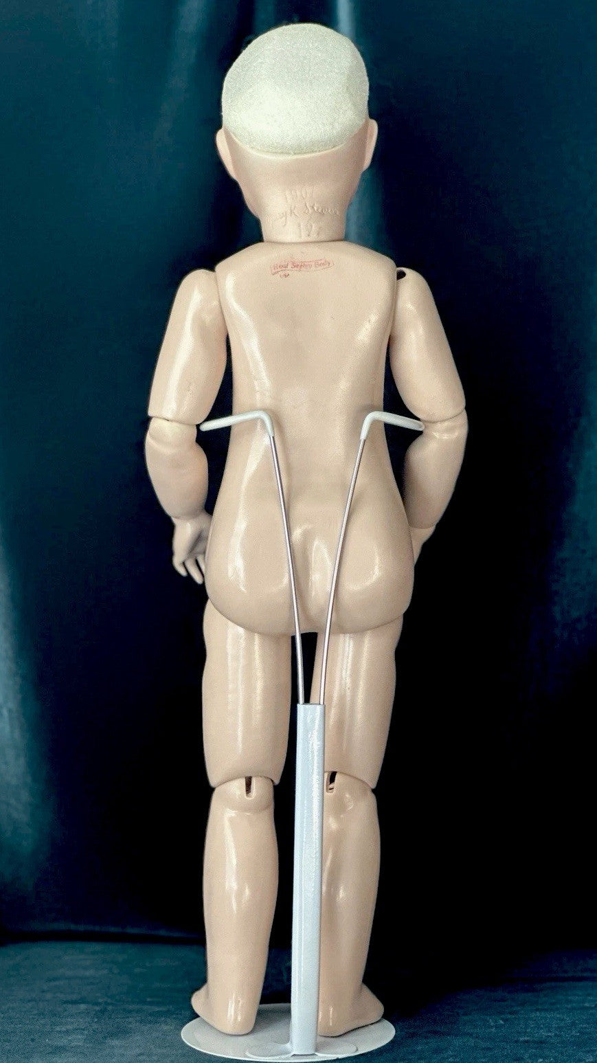 Artist Reproduction of Antique French Jumeau Closed Mouth 23” Doll Mold 1907