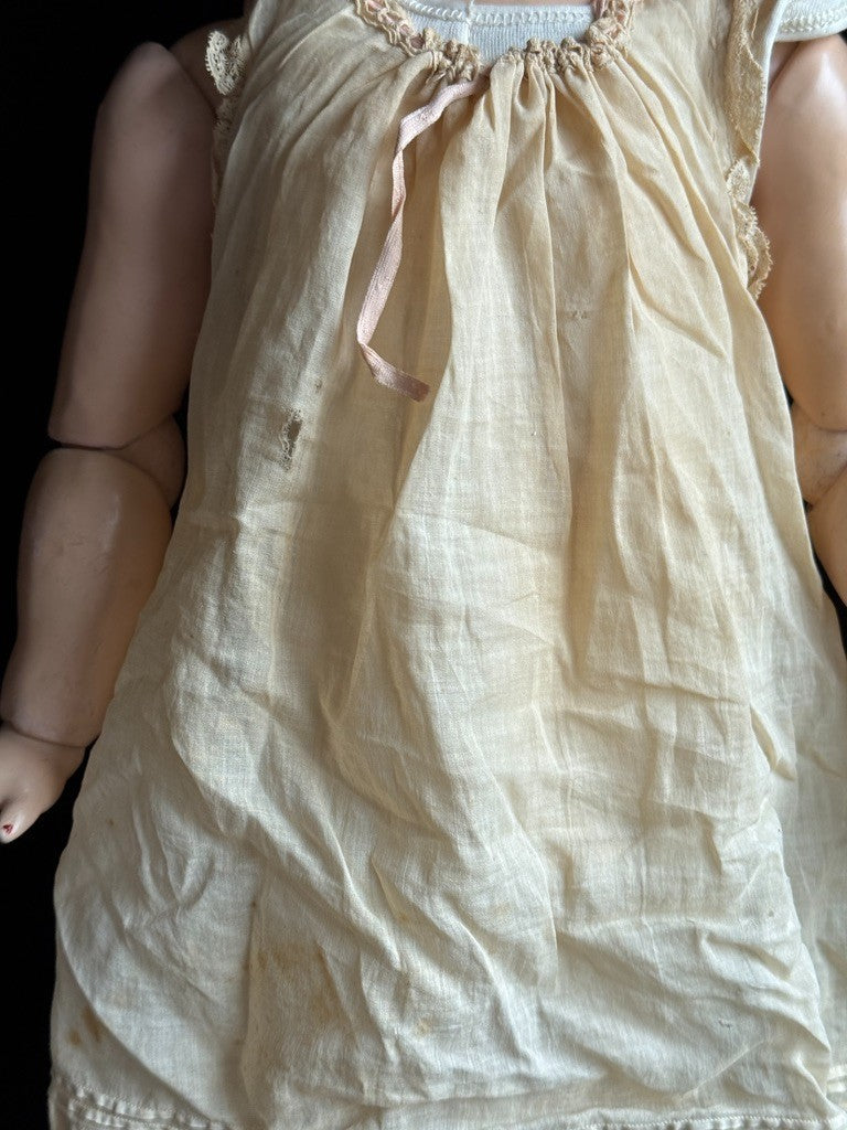 Antique German 27.5" Simon & Halbig Kammer & Reinhardt 70 Bisque Head Doll