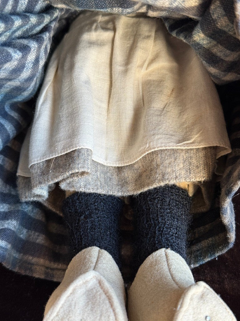 Rare Antique German 18.5” All Original Steiff Dutch Girl Doll