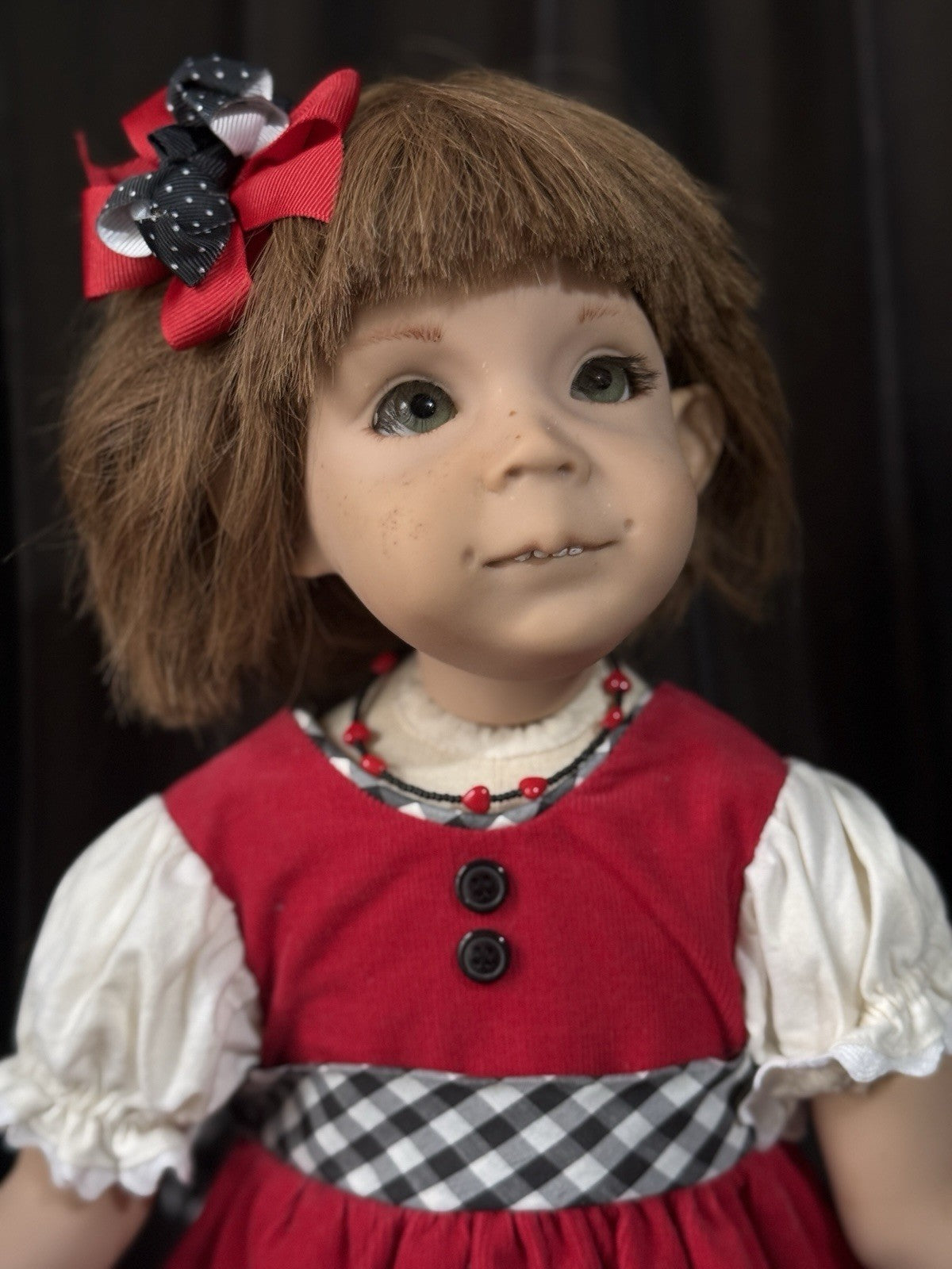 Artist Original German Vinyl 20” Baby Girl Doll By Grossle-Schmidt