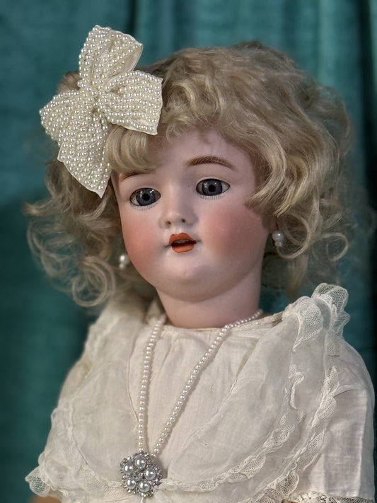 Antique German Heinrich  Handwerck Dep 109- 12N Bisque Head 24” Doll