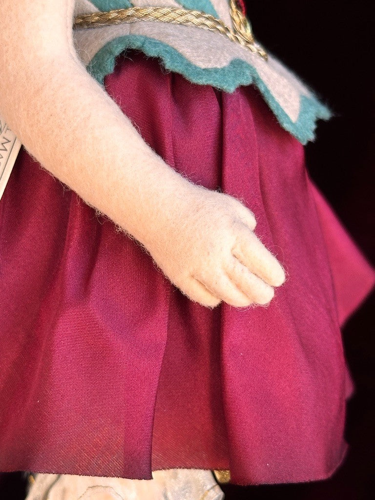 Collectible 12” John Wright Le Bal Masque Musette UFDC Candy Container Doll