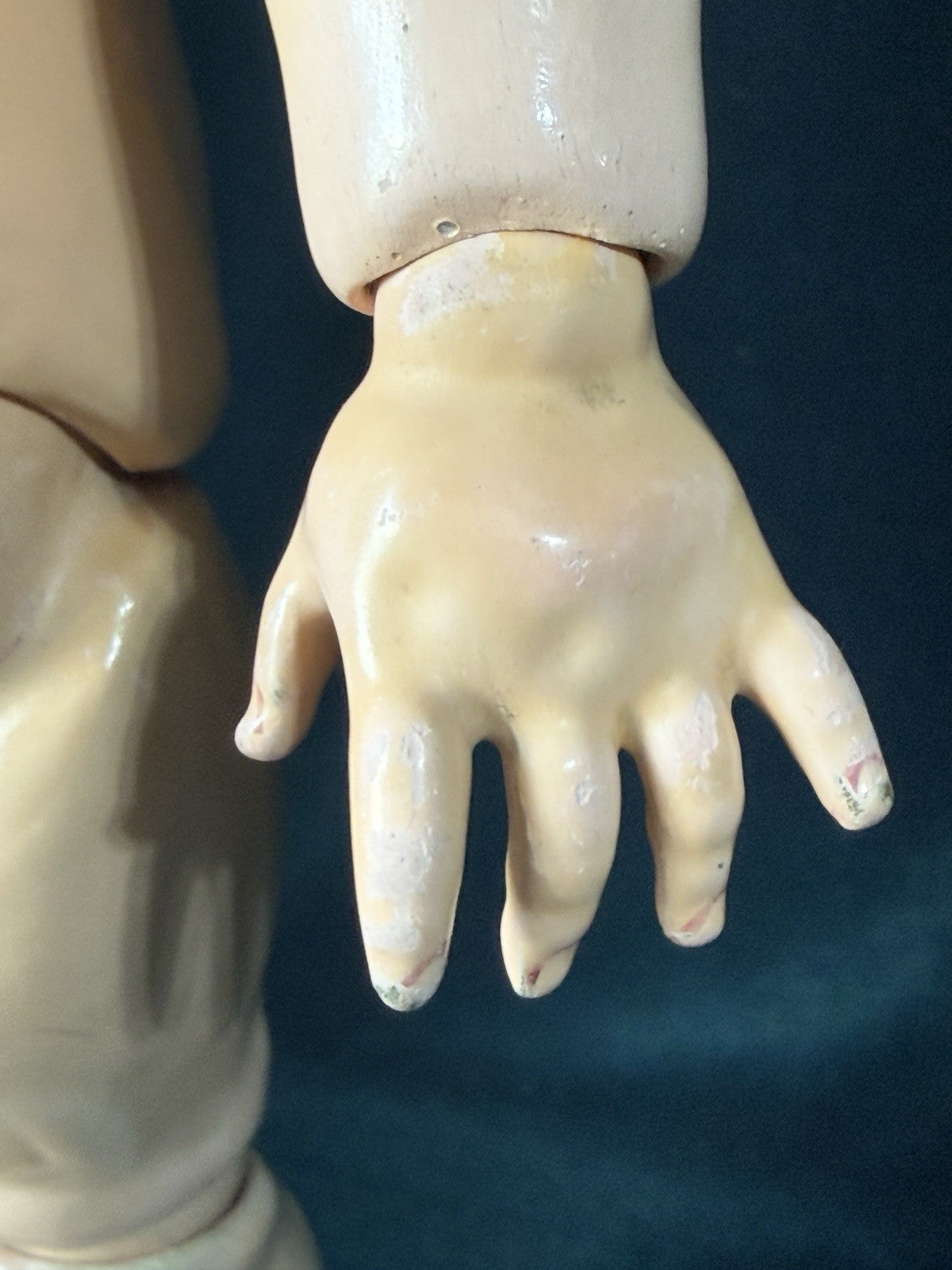 Antique German Simon Halbig Heinrich Handwerck 19” Doll Bisque Head