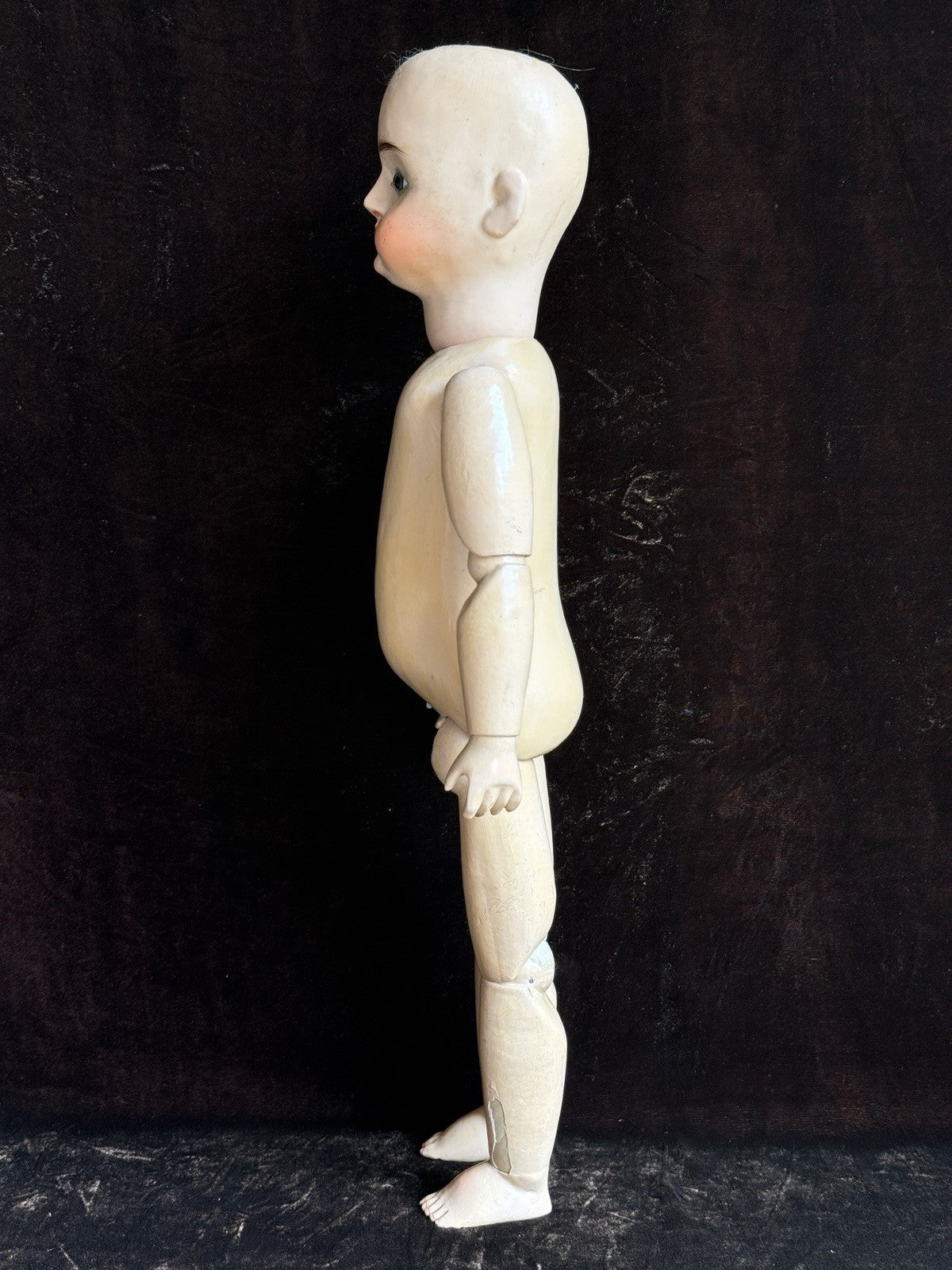 Antique French 21” Tout en Bois All Wood Doll